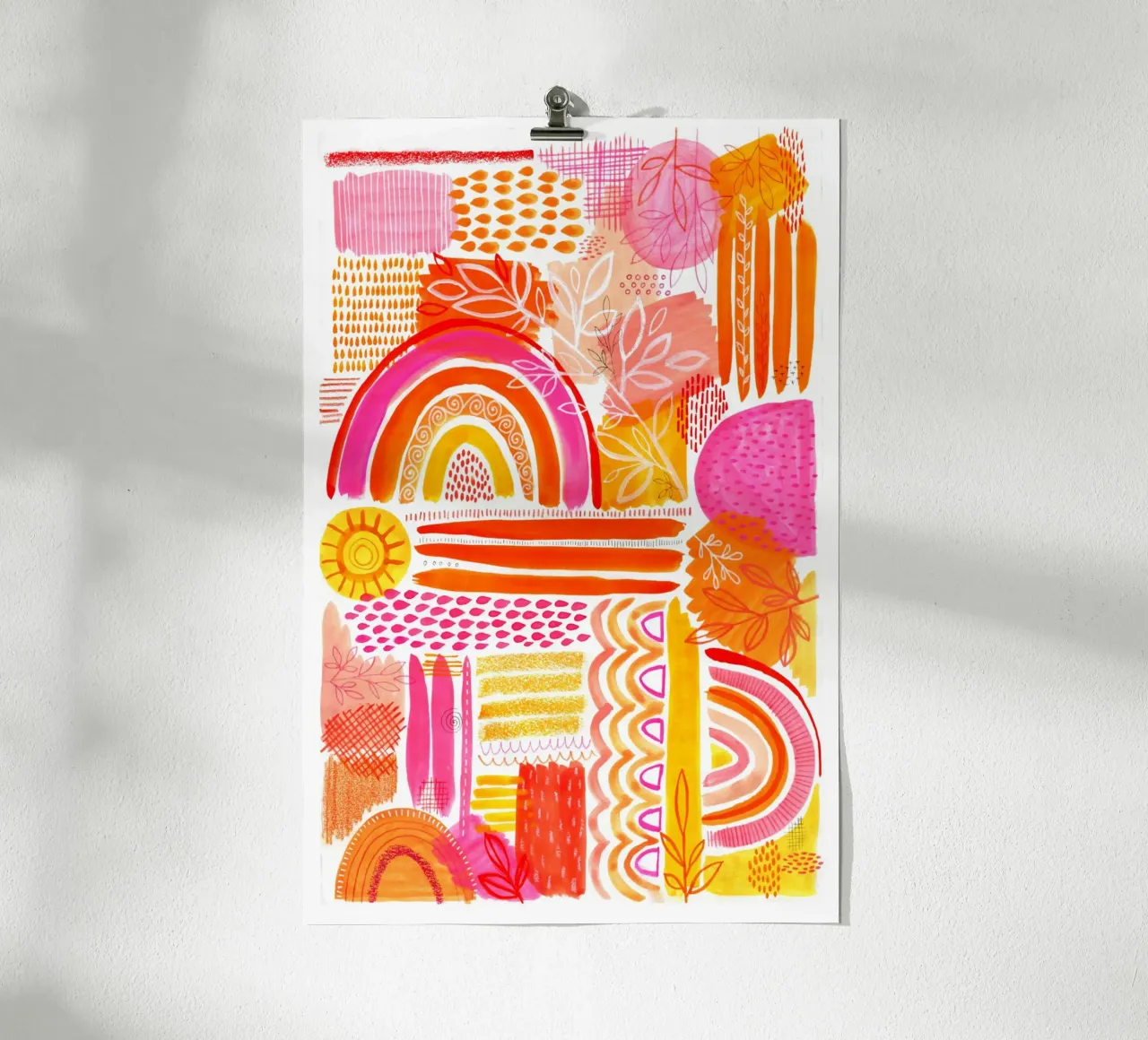 Susan Black - Arcobaleno colorato poster da The Artcircle