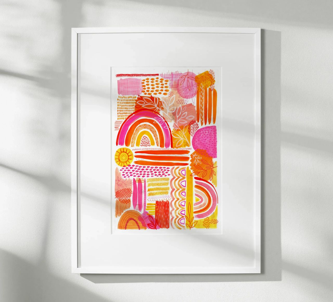 Susan Black - L'arc-en-ciel coloré poster de The Artcircle