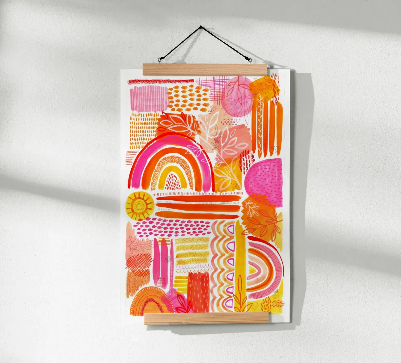 Susan Black - Arcobaleno colorato poster da The Artcircle