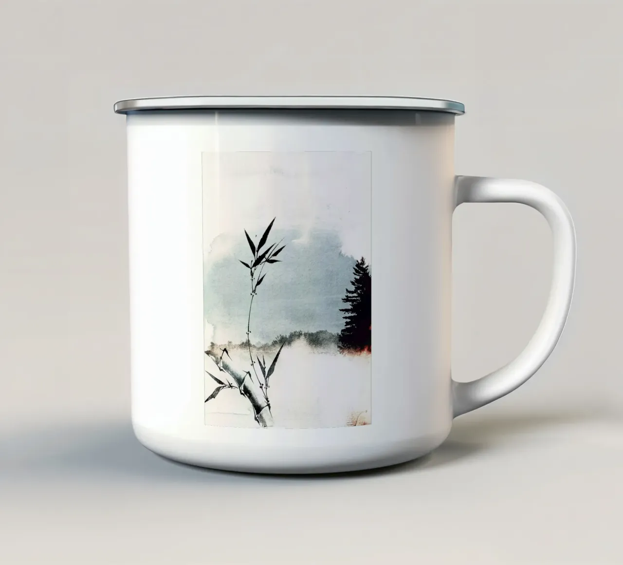 Japan Harmony No 10 tazza in smalto da treechild