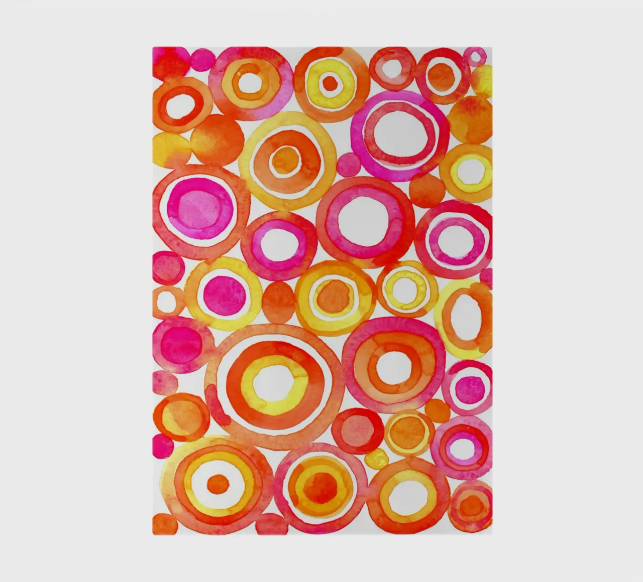 Susan Black - Hot Circles notebook by The Artcircle