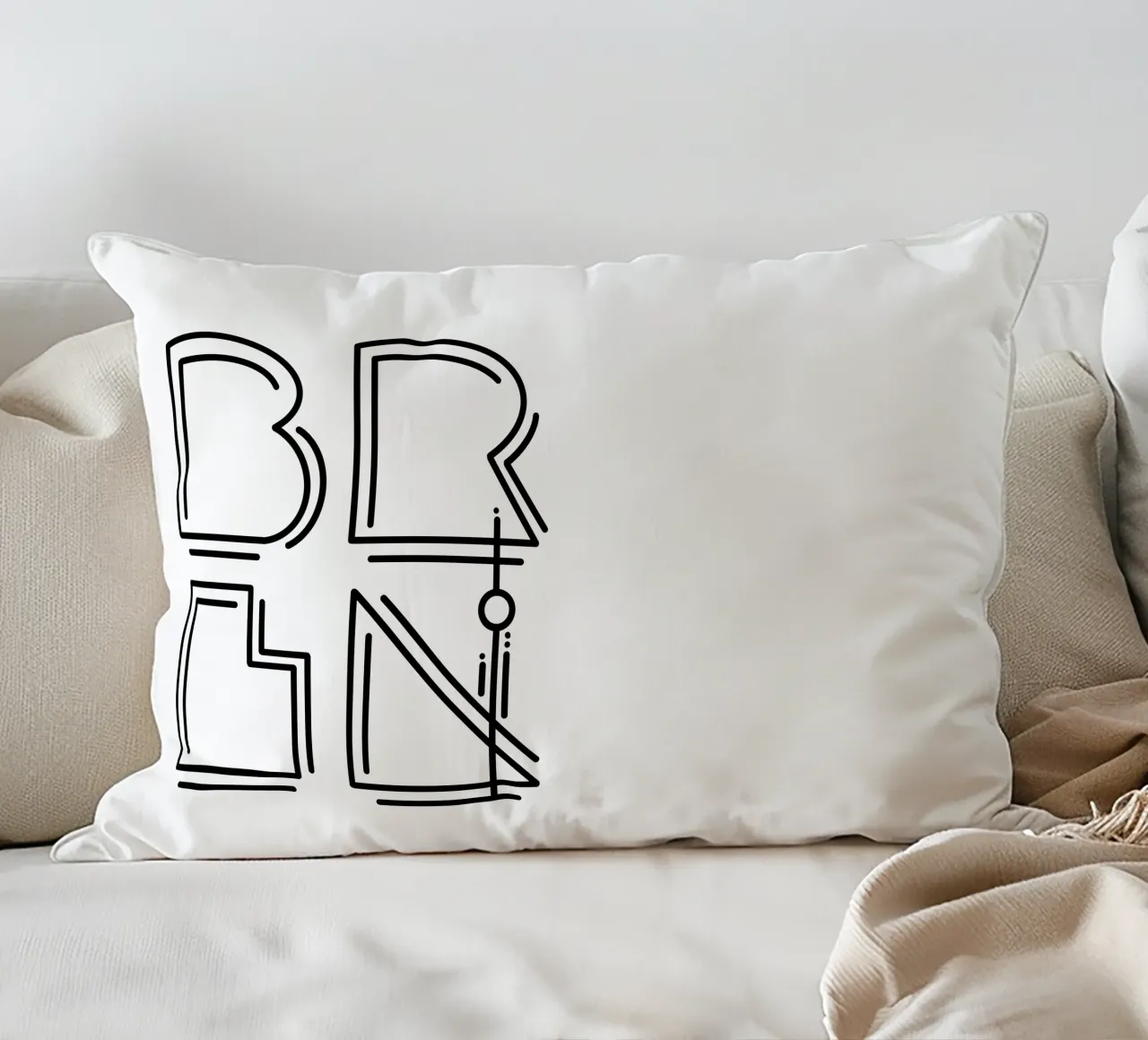 BERLIN 2 cuscino da LIMITED EDITION LETTERS
