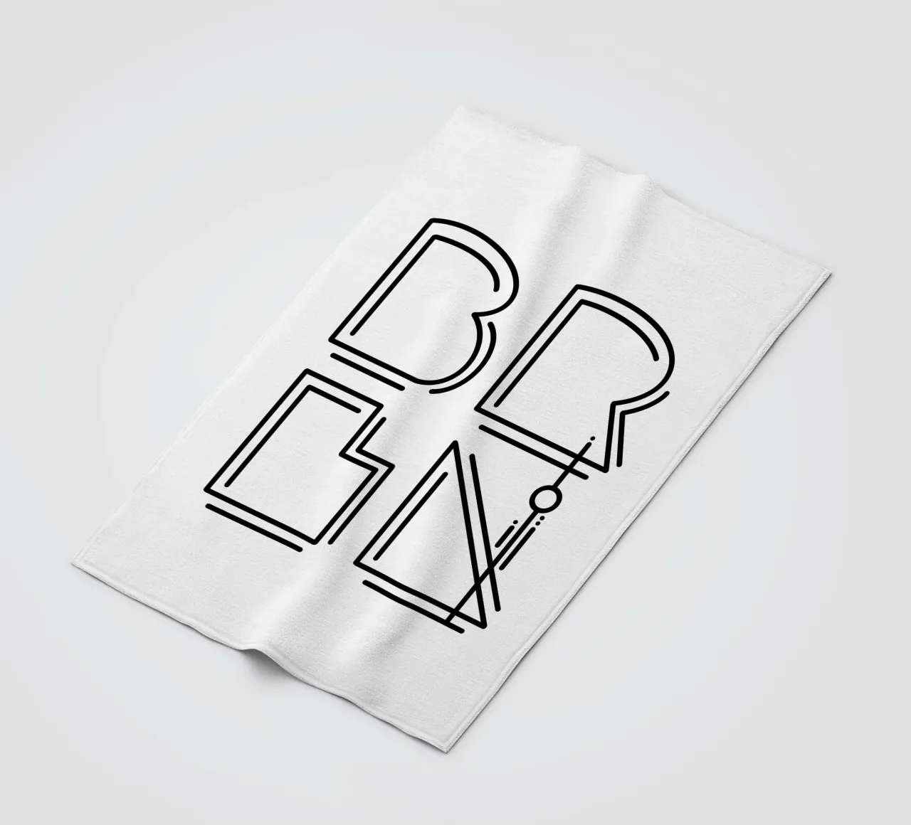 BERLIN 2 fleece blanket by LIMITED EDITION LETTERS