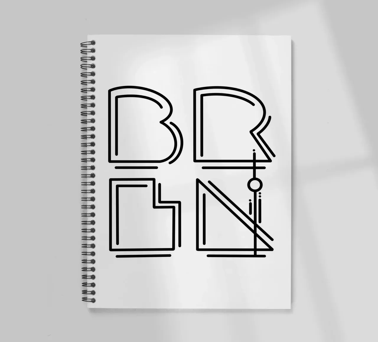 BERLIN 2 spiral notebook by LIMITED EDITION LETTERS
