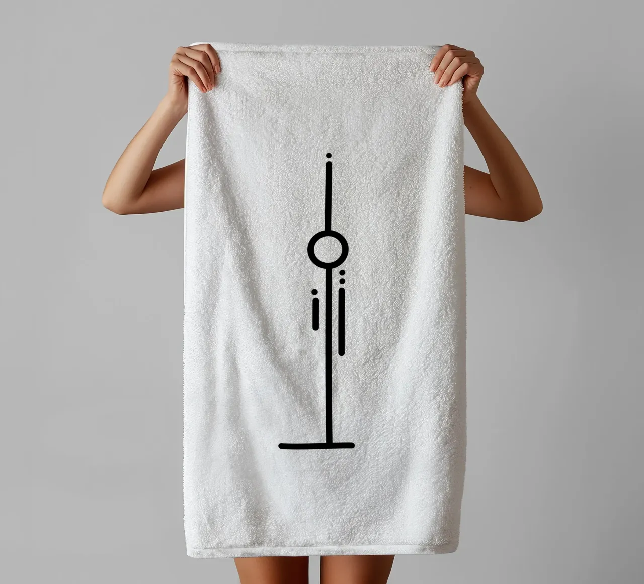BERLIN 2 asciugamano da bagno da LIMITED EDITION LETTERS