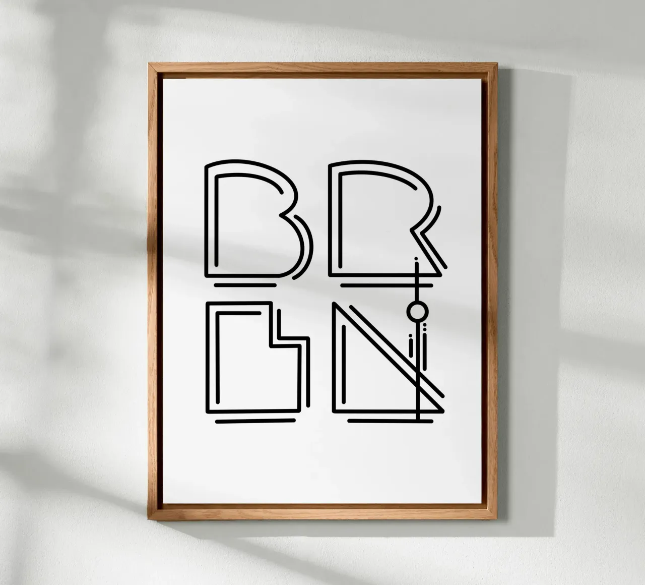 BERLIN 2 alluminio dibond da LIMITED EDITION LETTERS