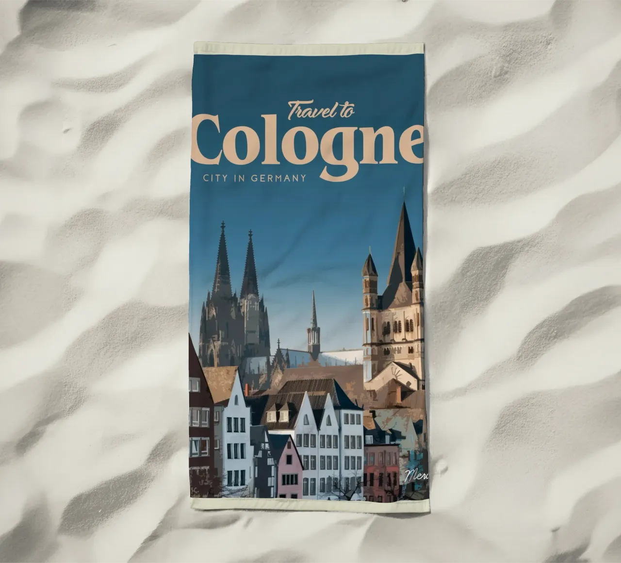 Viaggio a Colonia telo mare da Mercury Club