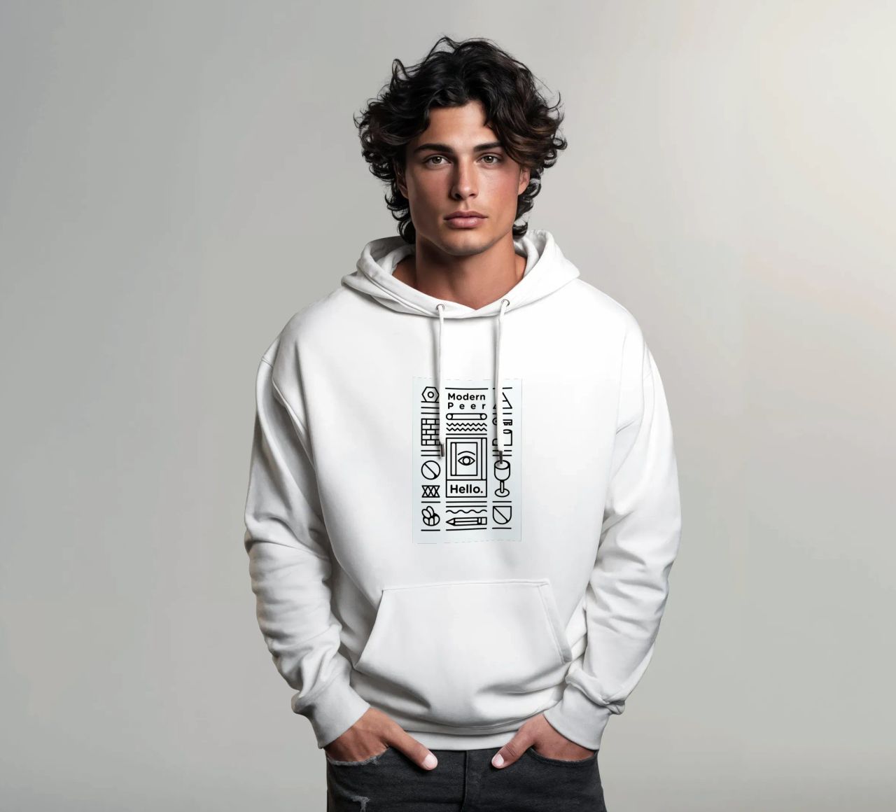 Modern Peer felpa con cappuccio da Tyler Dale