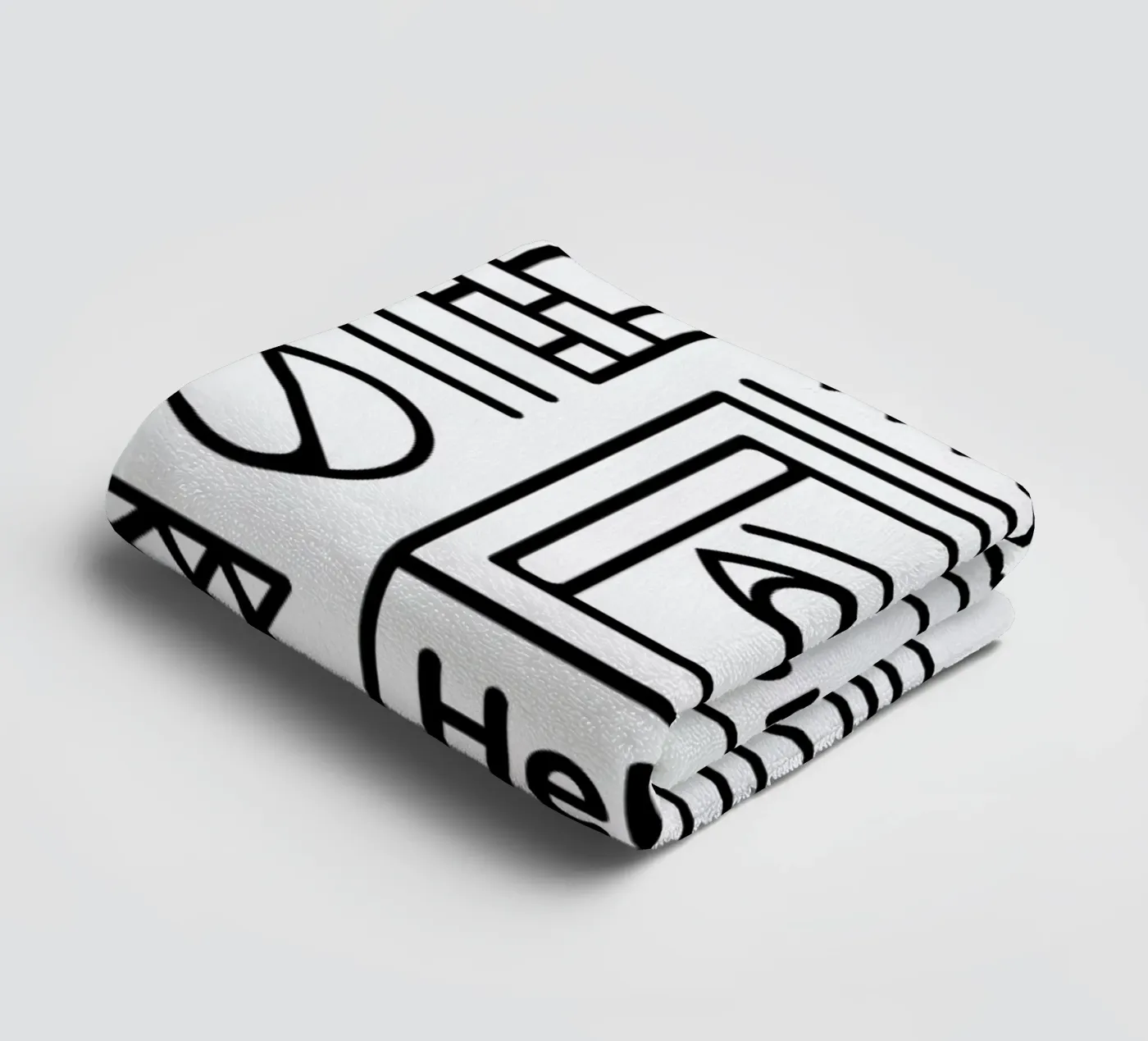Modern Peer badhanddoek van Tyler Dale