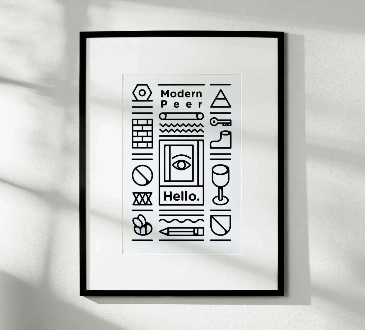 Modern Peer poster da Tyler Dale