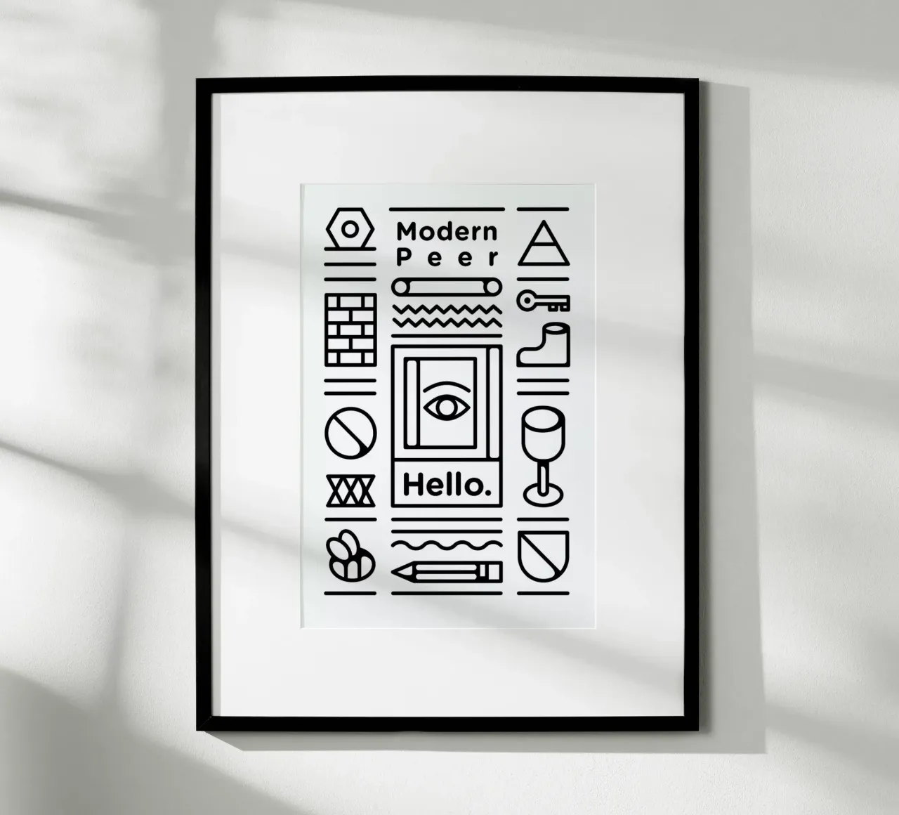 Modern Peer poster da Tyler Dale