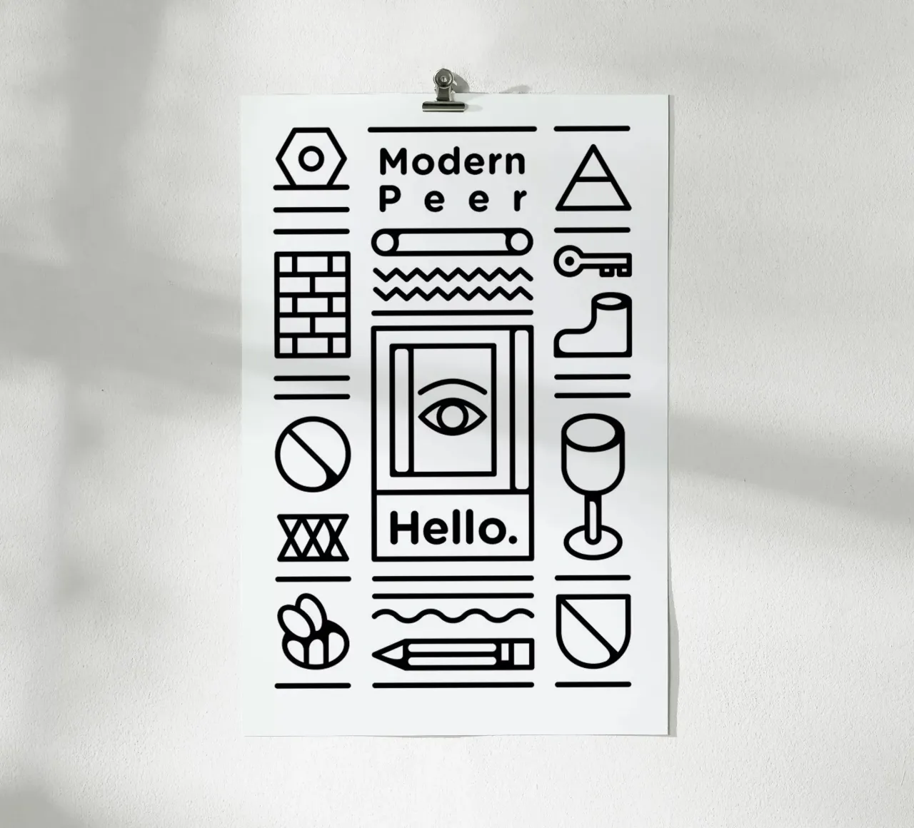 Modern Peer carta hahnemühle da Tyler Dale
