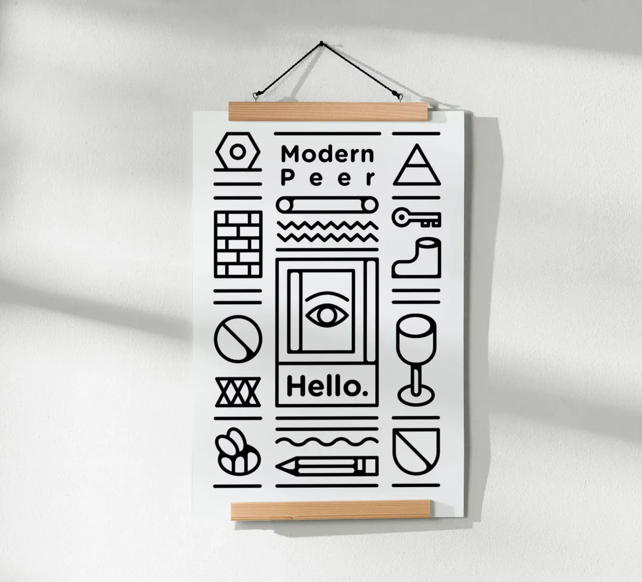 Modern Peer carta hahnemühle da Tyler Dale