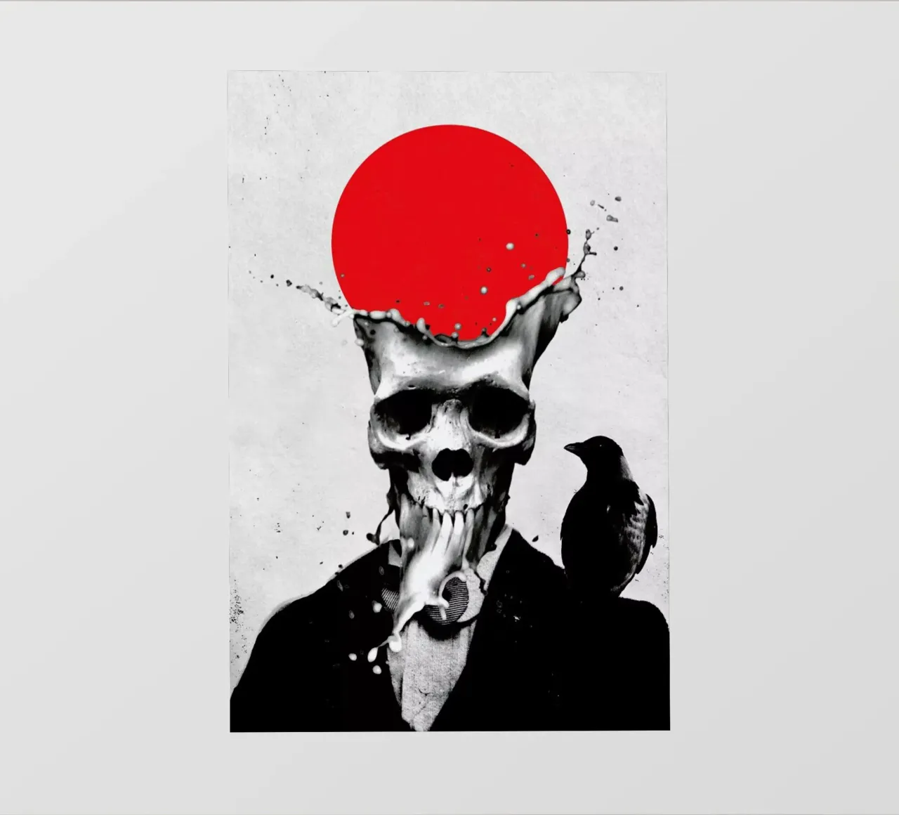 Splash Skull telo in pvc da Ali Gulec