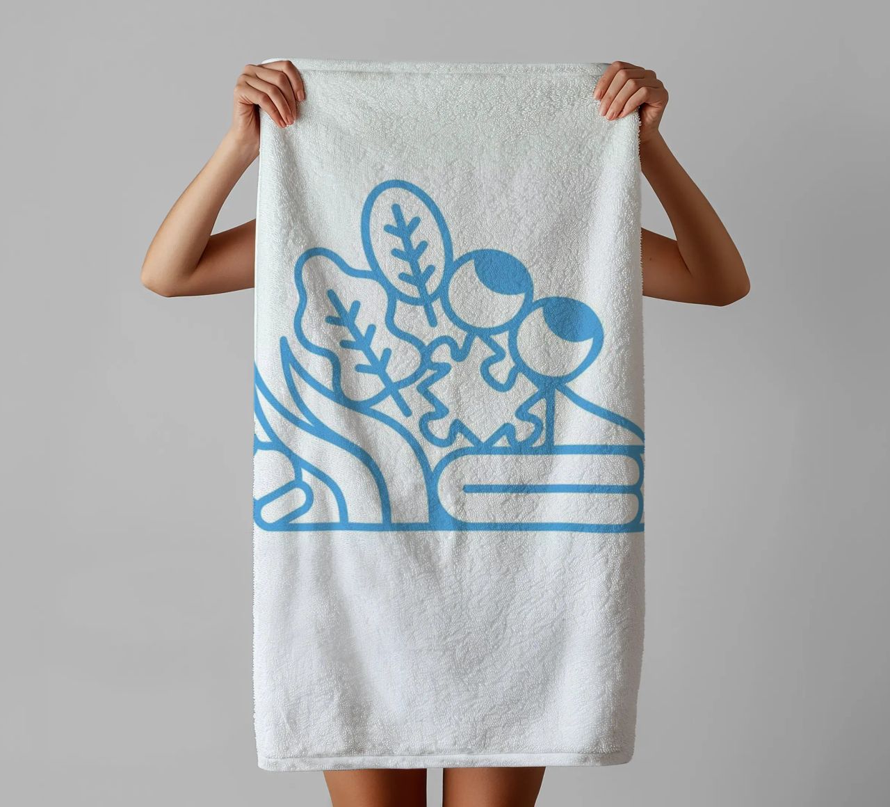 Nature Person asciugamano da bagno da Tyler Dale