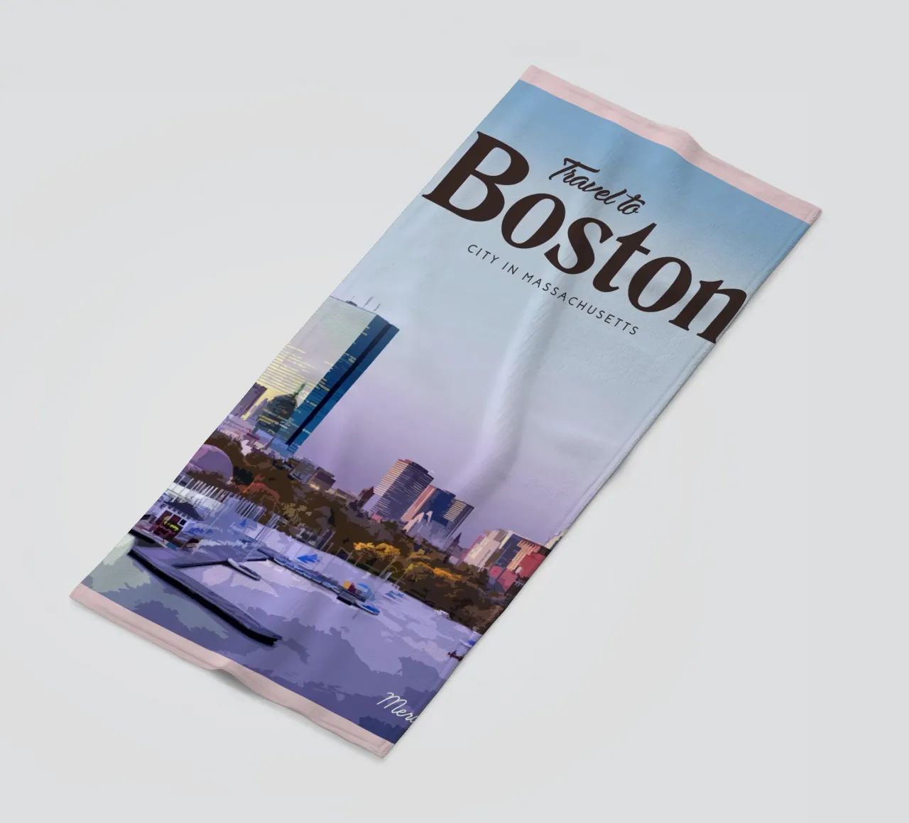 Viaggio a Boston telo mare da Mercury Club