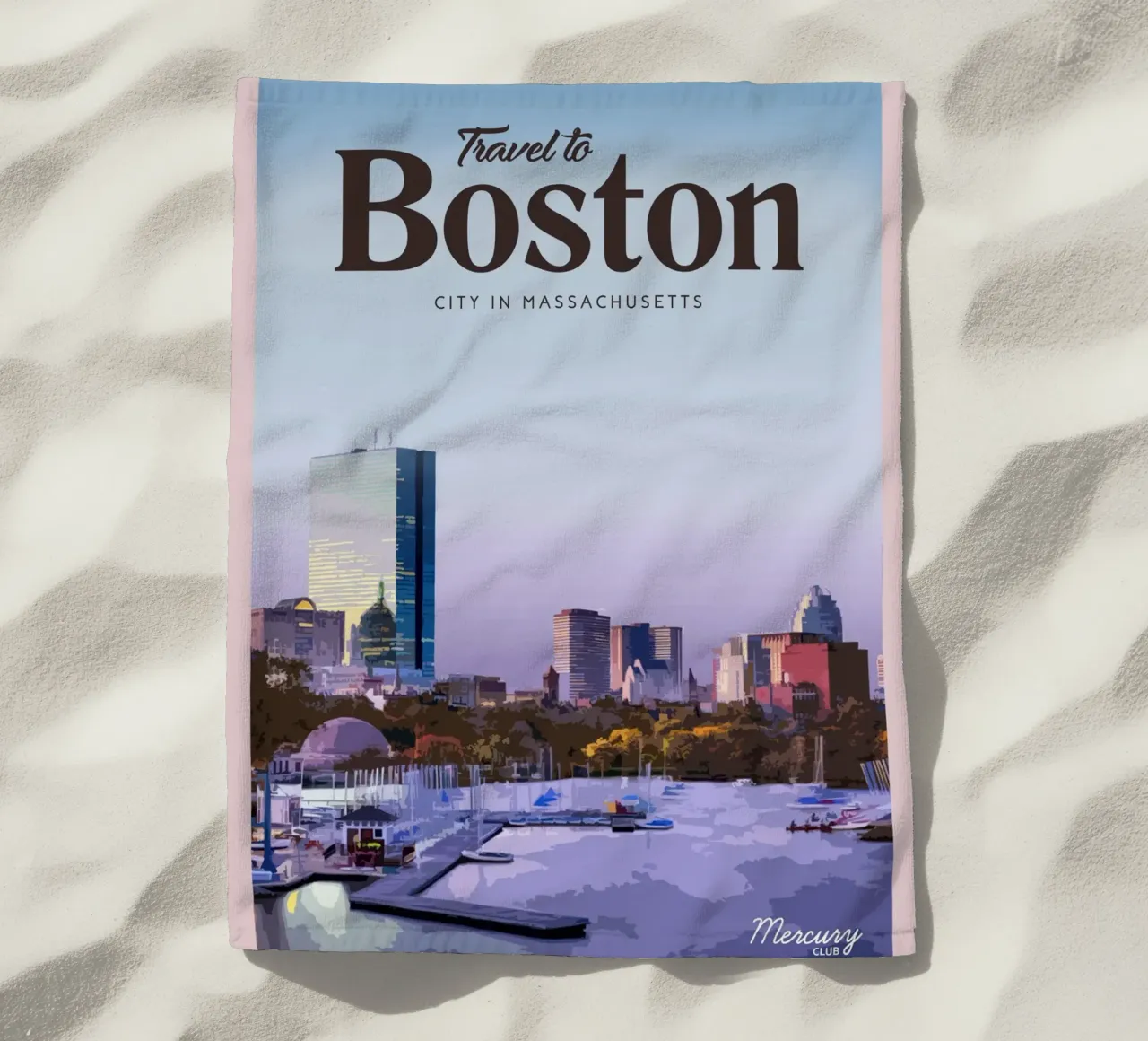 Viaggio a Boston telo mare da Mercury Club