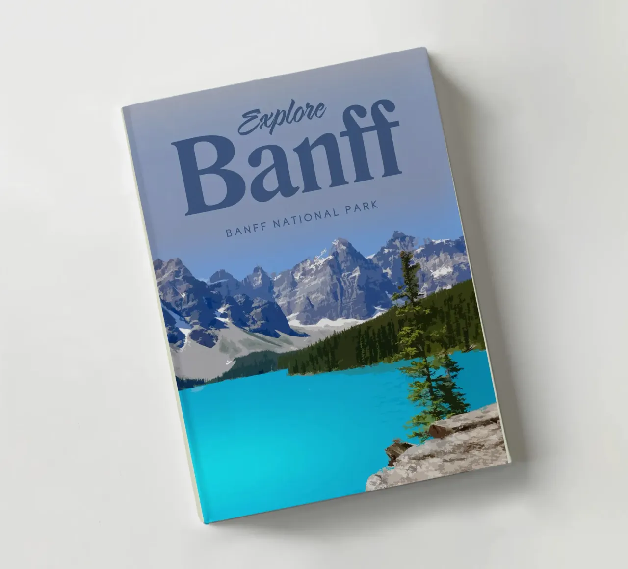 Travel to Banff notebook by Mercury Club