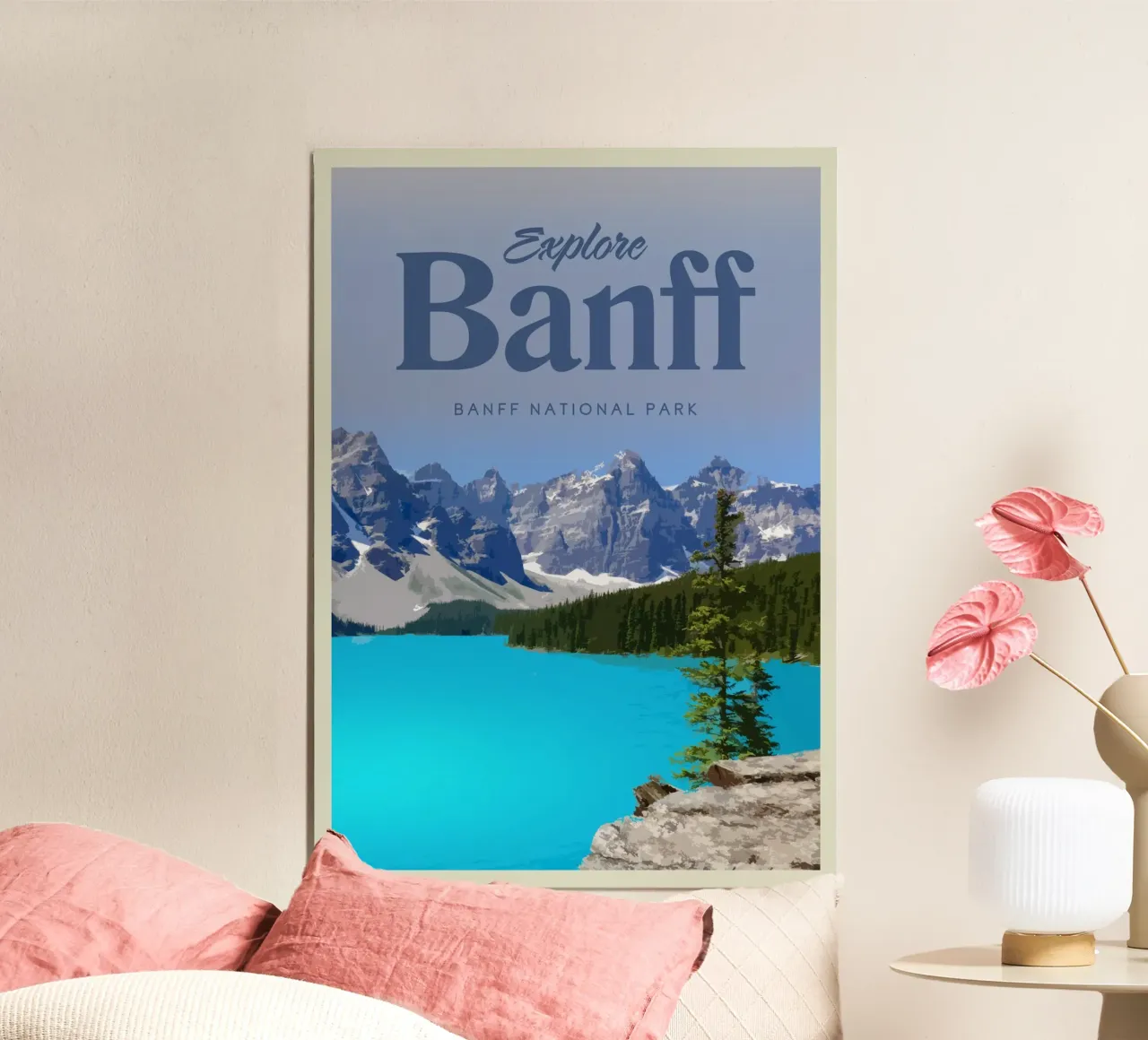 Viaggio a Banff alluminio dibond da Mercury Club