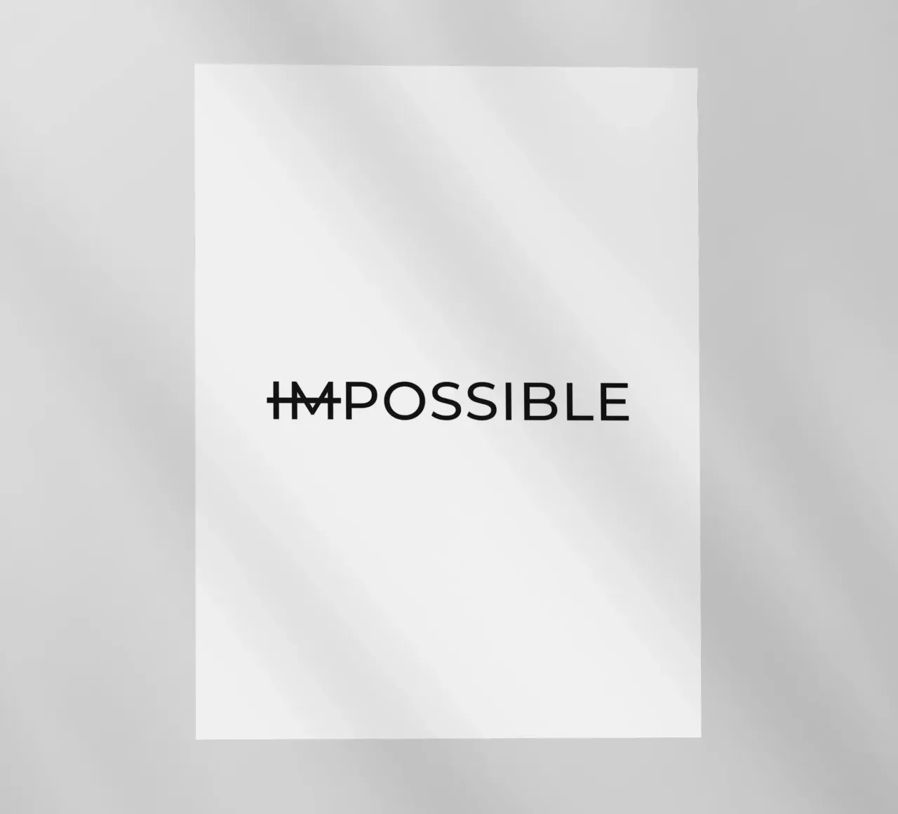 Testo possibile pellicola backlit da Paigaam Studio