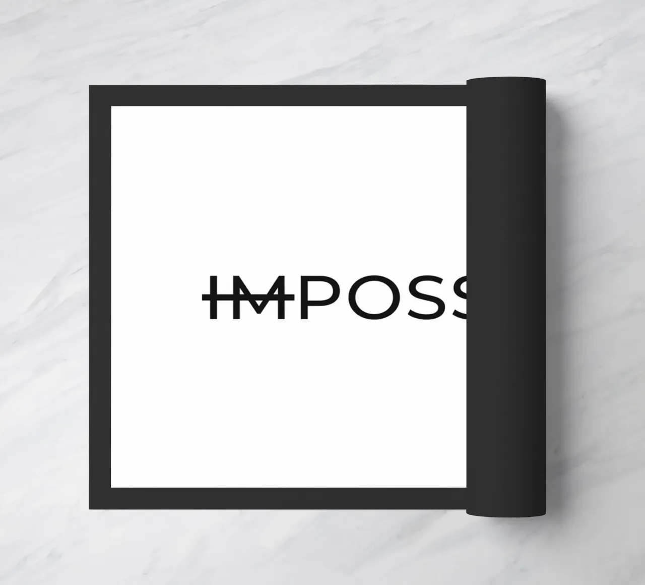 Possible Text doormat by Paigaam Studio