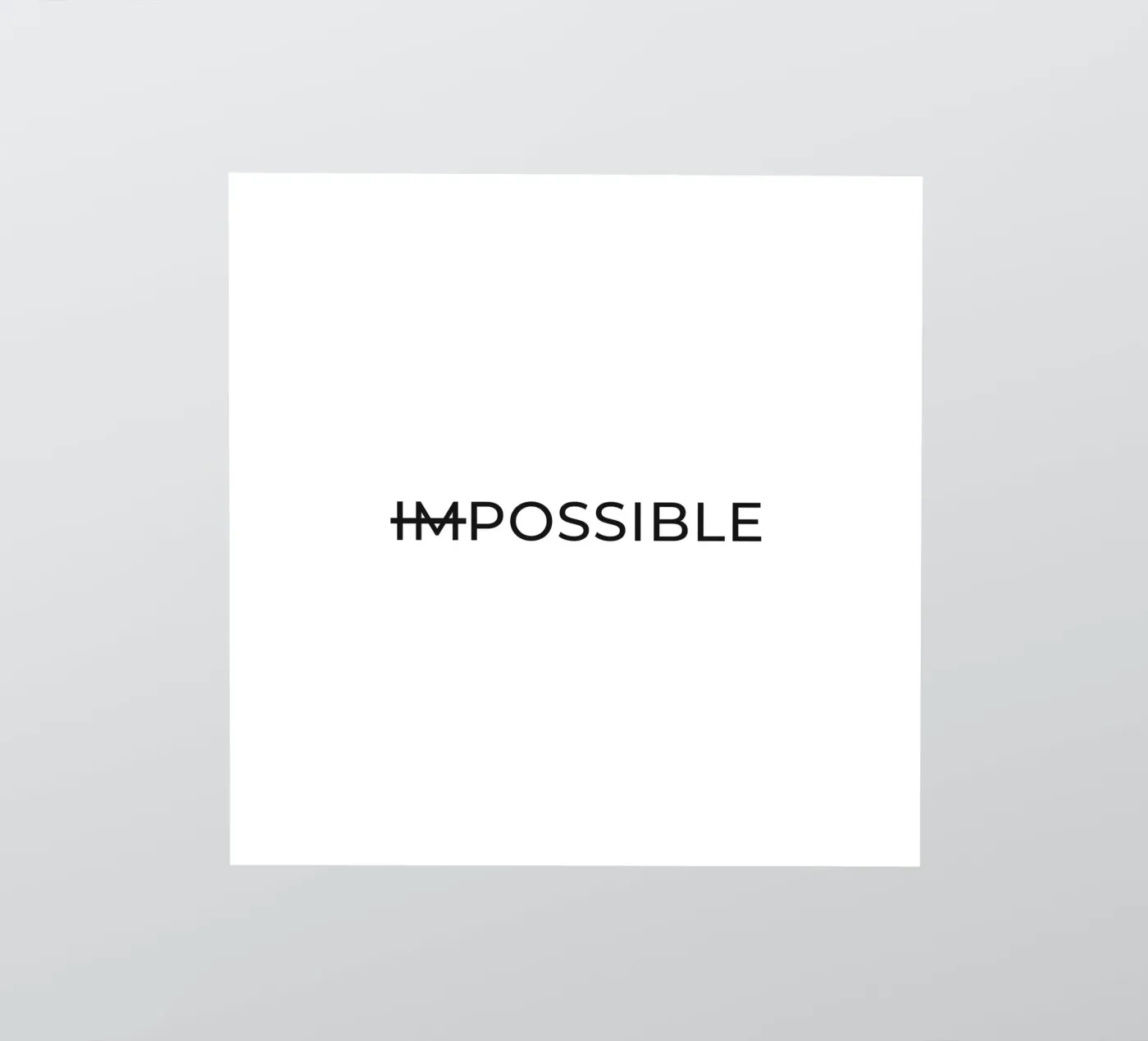 Possible Text sticker by Paigaam Studio