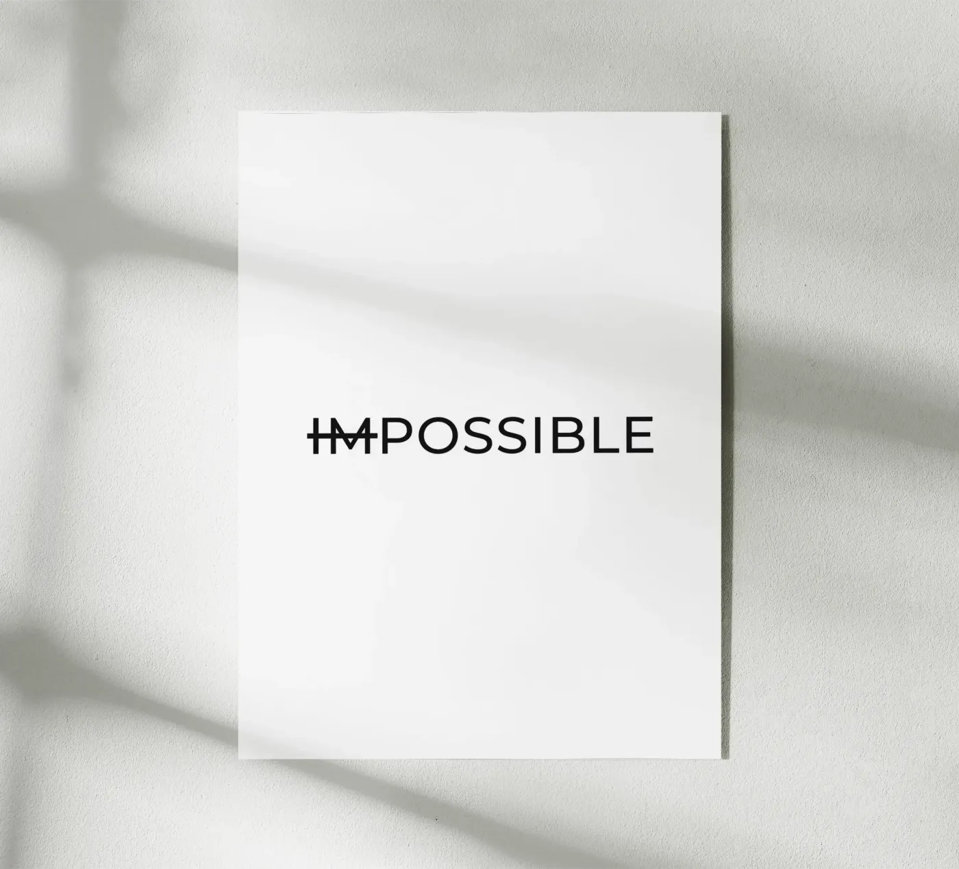 Mogelijke tekst acryl van Paigaam Studio