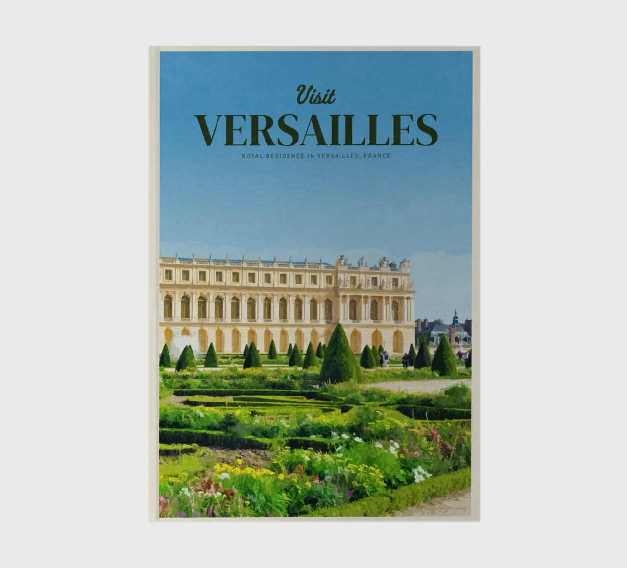 Travel to Versailles notebook by Mercury Club
