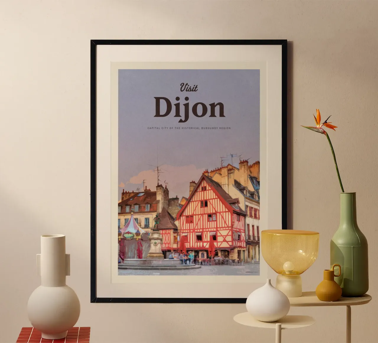 Travel to Dijon hahnemühle by Mercury Club