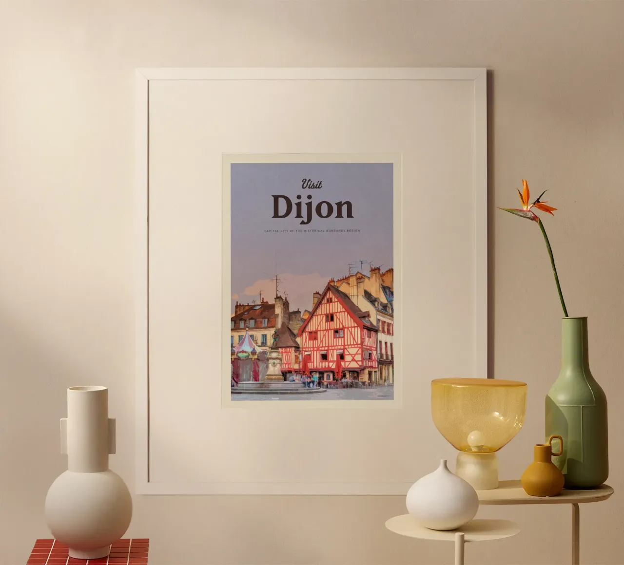 Travel to Dijon hahnemühle by Mercury Club
