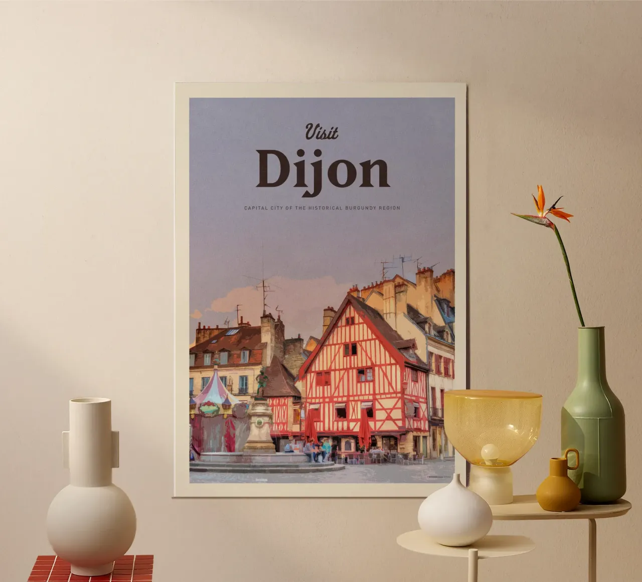 Travel to Dijon hahnemühle by Mercury Club