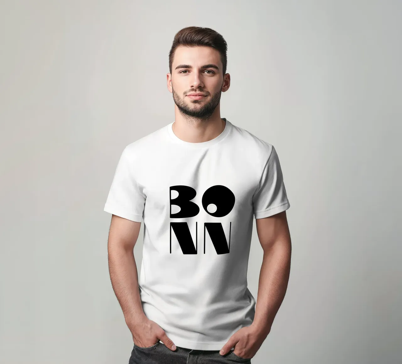 BONN t-shirt da LIMITED EDITION LETTERS