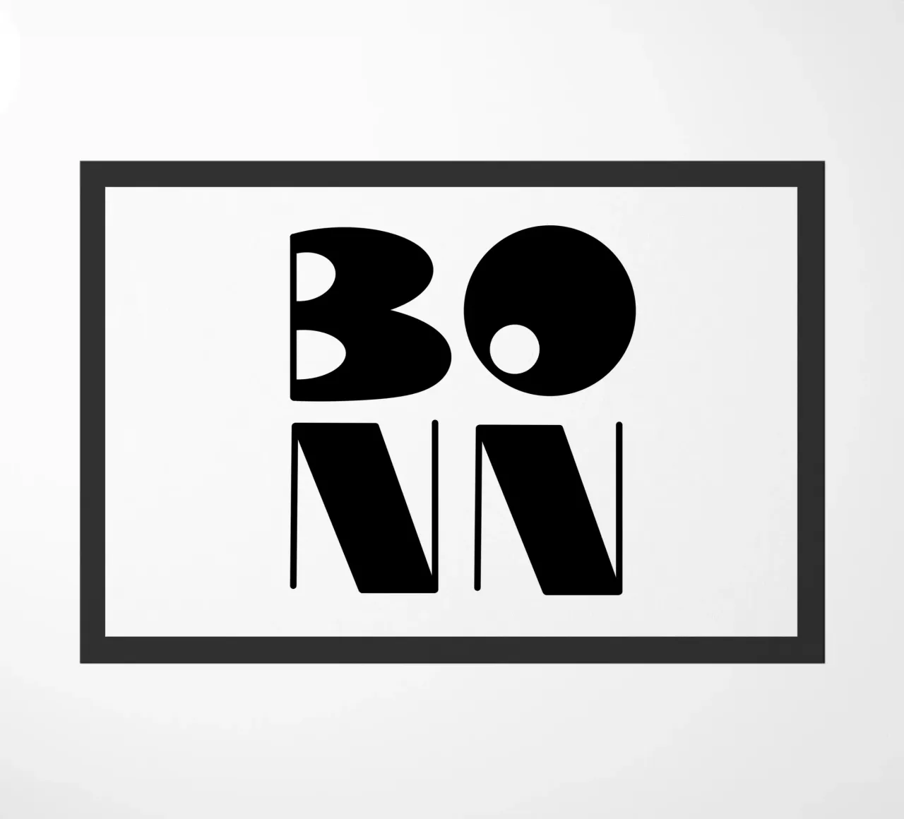 BONN zerbino da LIMITED EDITION LETTERS
