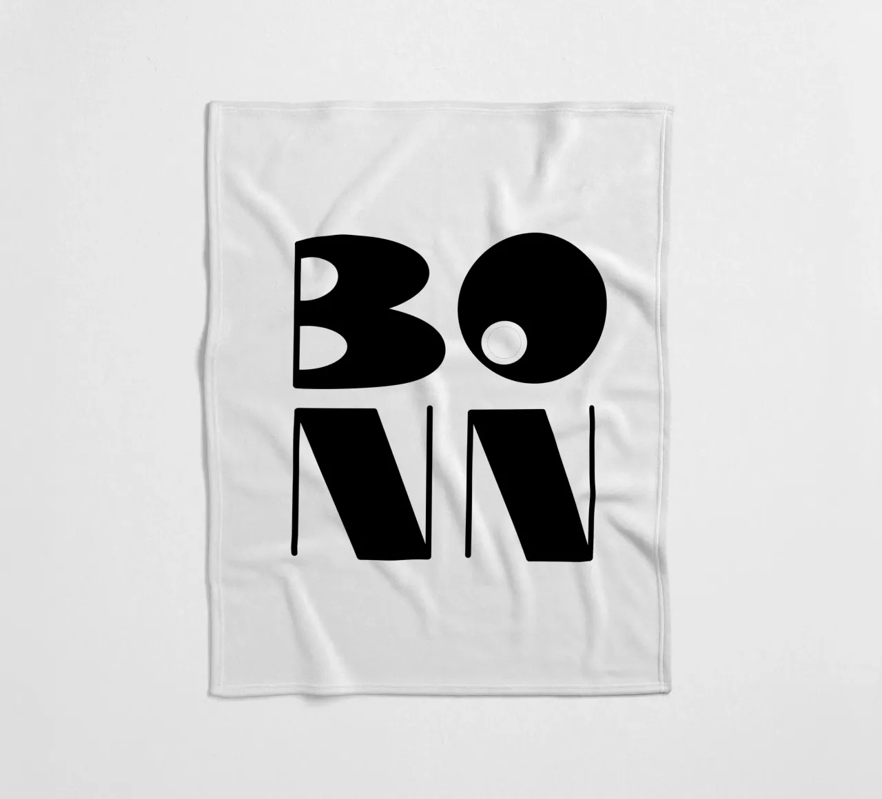 BONN coperta in pile da LIMITED EDITION LETTERS