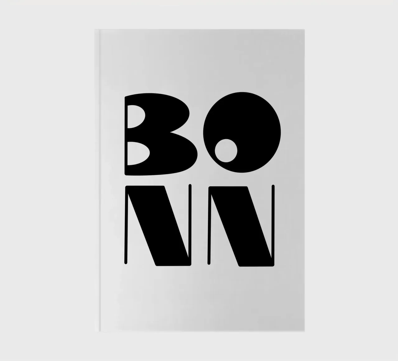 BONN notebook by LIMITED EDITION LETTERS