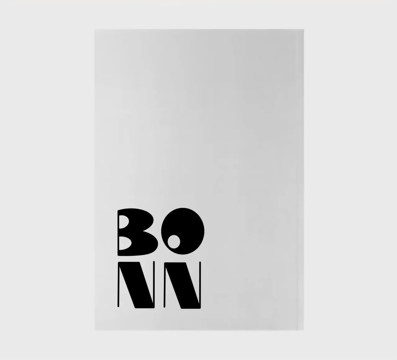 BONN notebook by LIMITED EDITION LETTERS