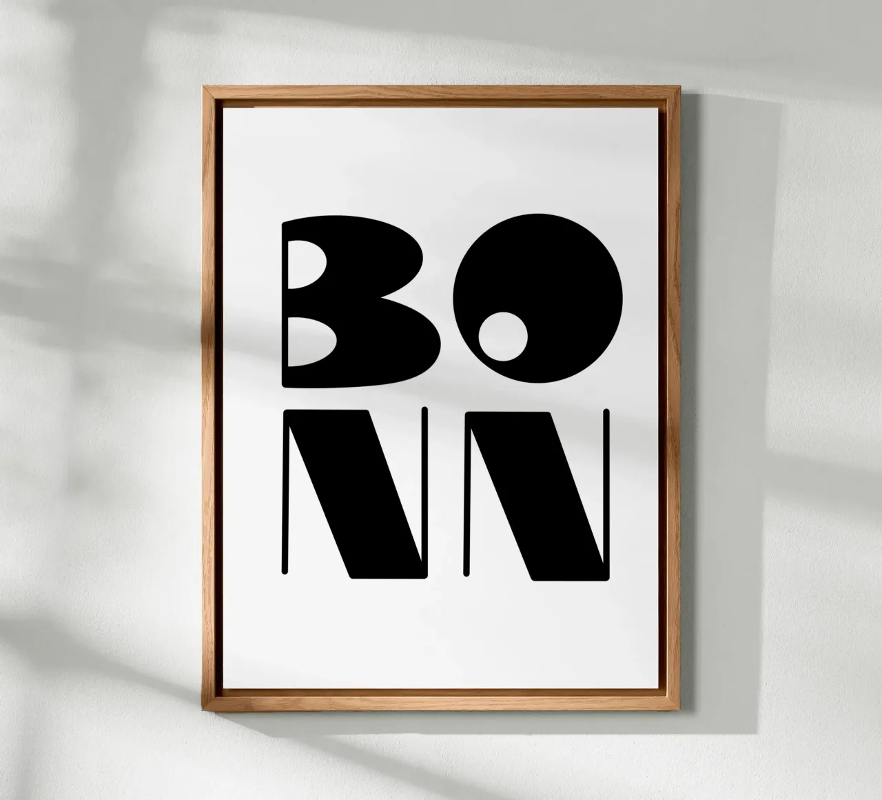 BONN alluminio dibond da LIMITED EDITION LETTERS