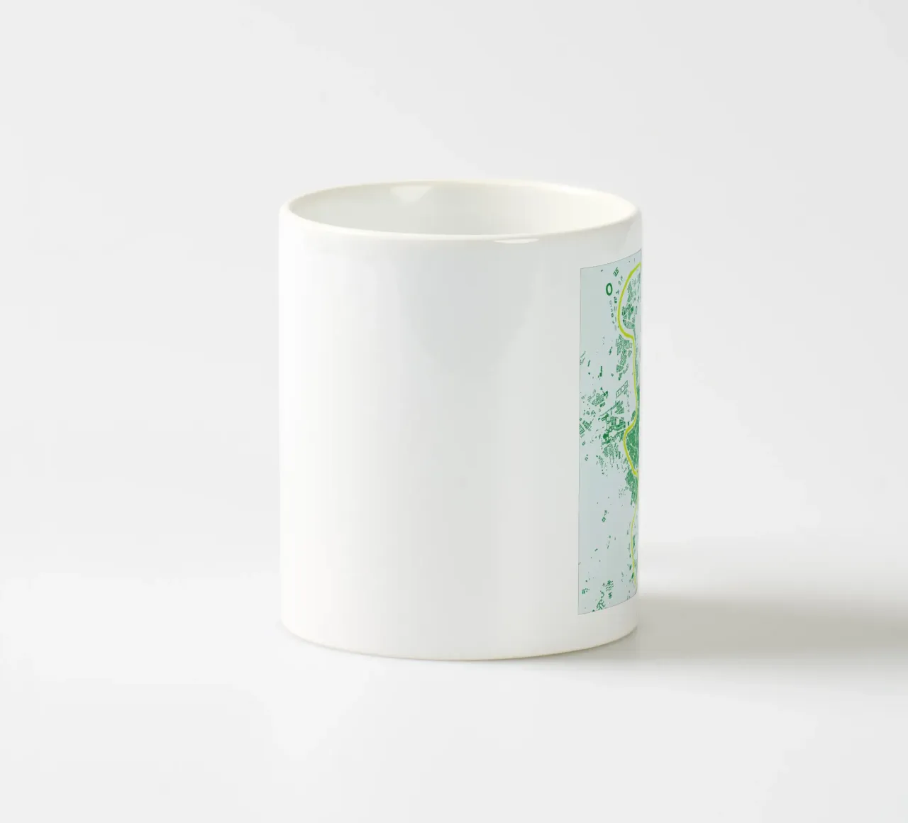 Rome Green tazza in ceramica da Urban Maps