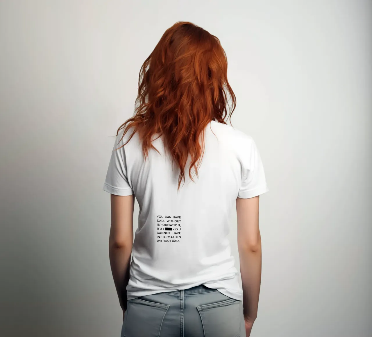 Data without information T-Shirt von LIMITED EDITION LETTERS
