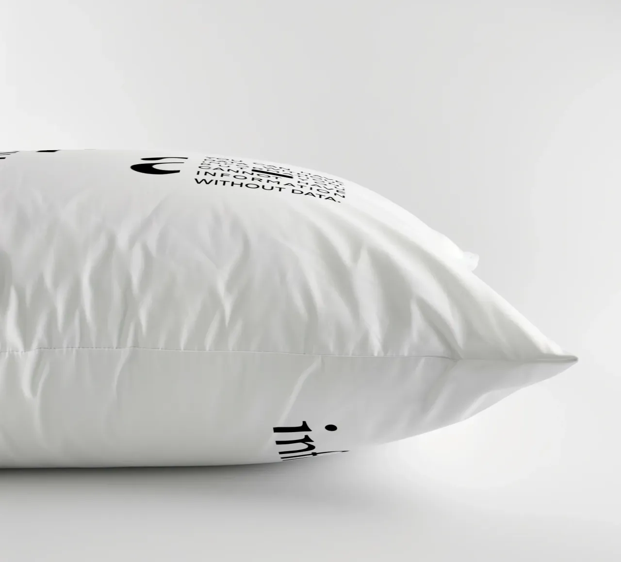 Statement Poster, Data Science, Poster Daten, Datenanalyse cuscino da LIMITED EDITION LETTERS