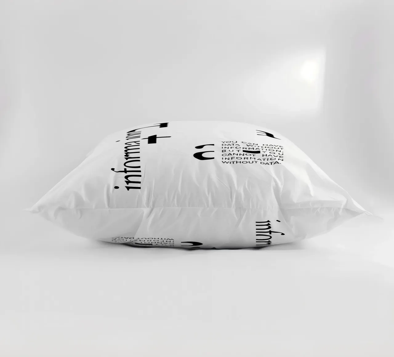 Statement Poster, Data Science, Poster Daten, Datenanalyse cuscino da LIMITED EDITION LETTERS