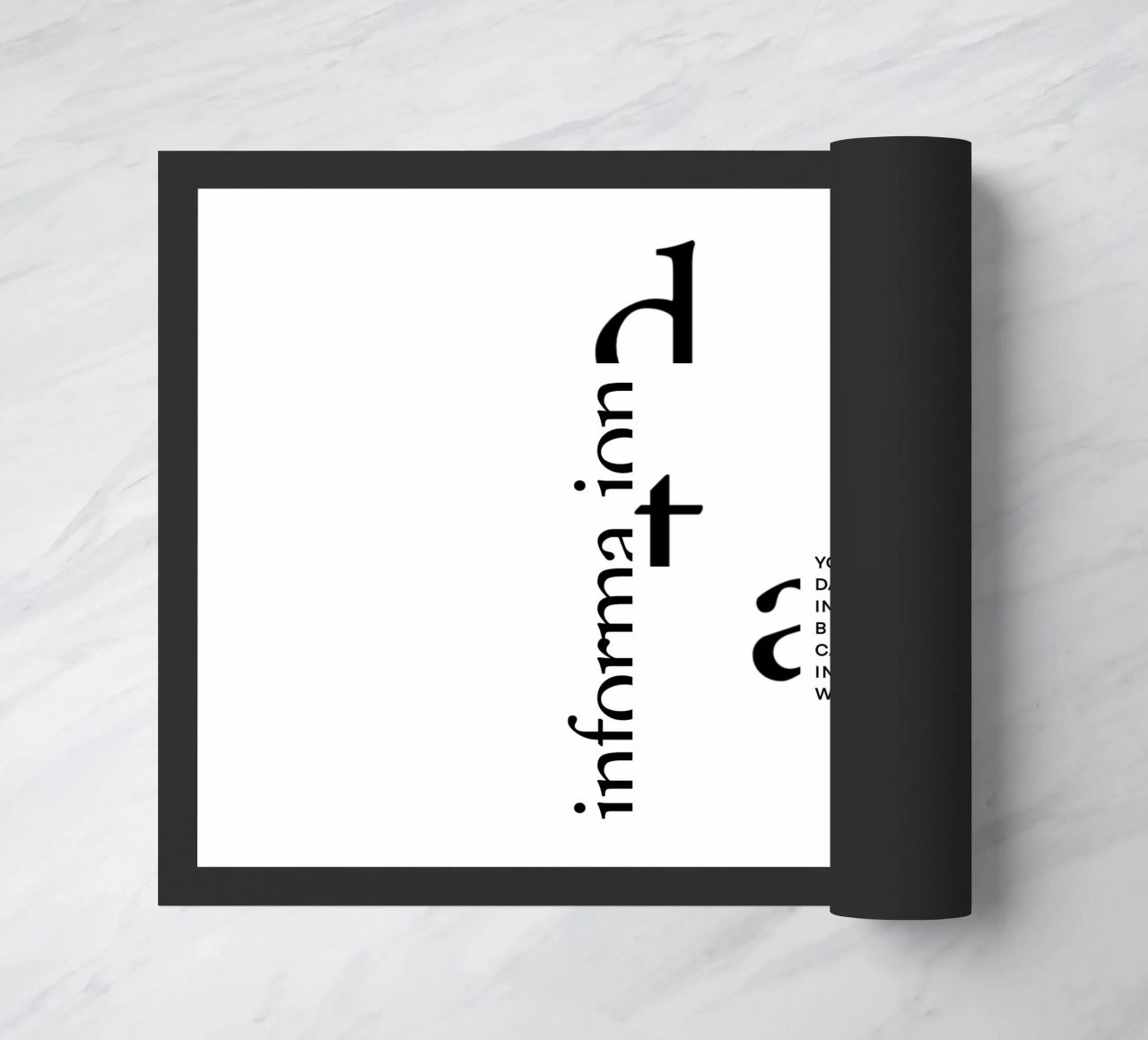 Data without information zerbino da LIMITED EDITION LETTERS