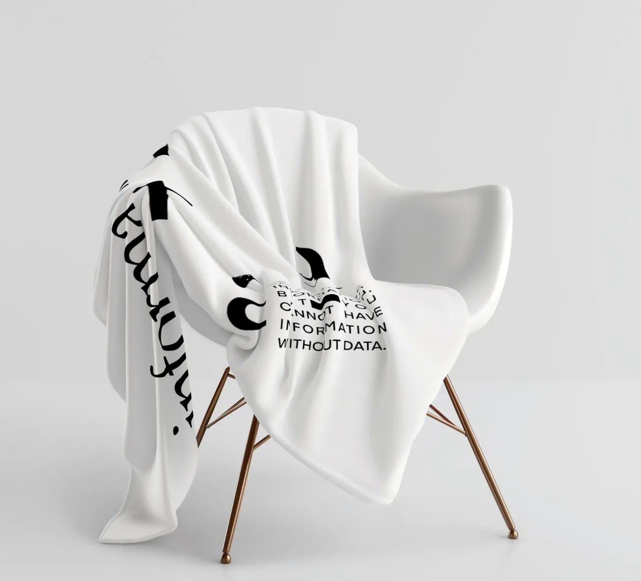 Statement Poster, Data Science, Poster Daten, Datenanalyse coperta in pile da LIMITED EDITION LETTERS