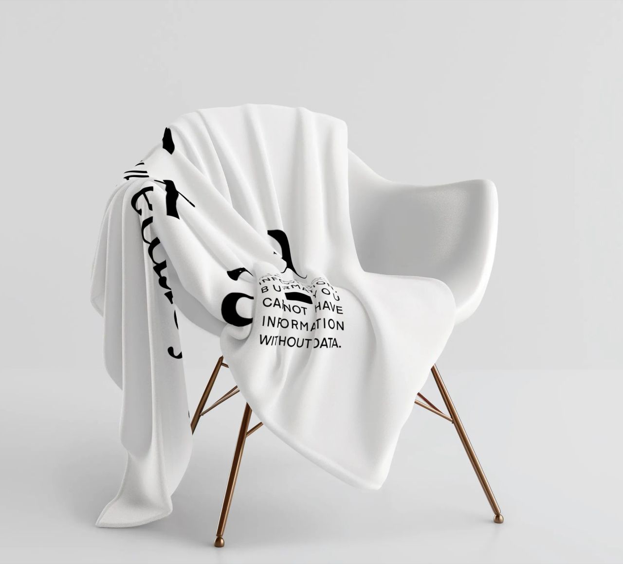 Data without information coperta in pile da LIMITED EDITION LETTERS