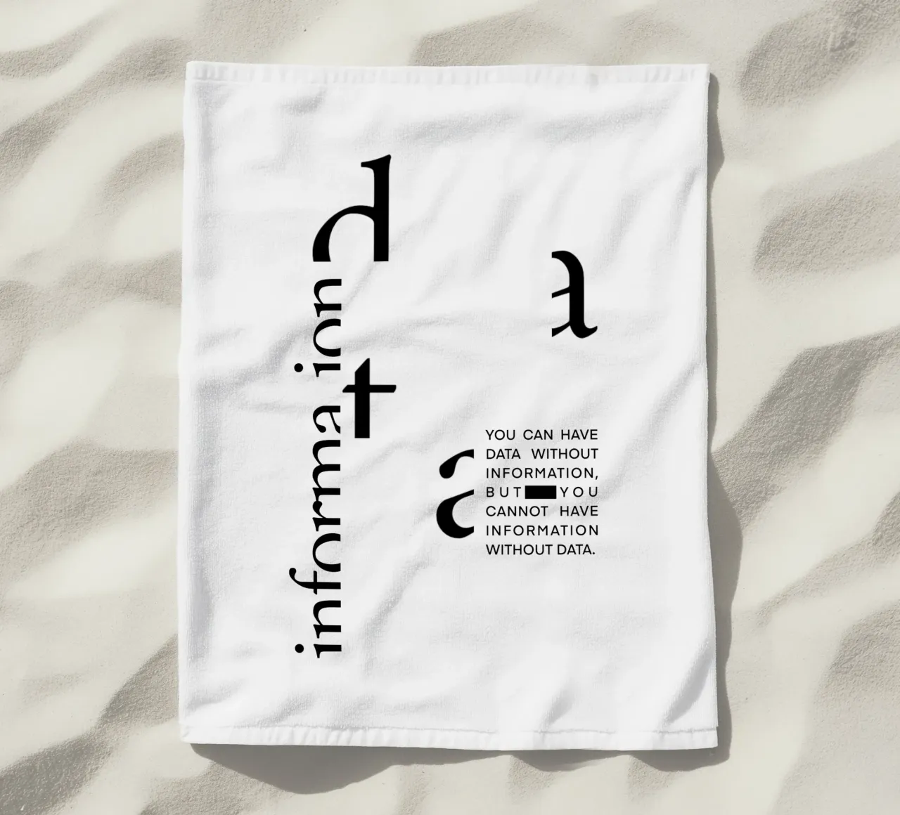 Statement Poster, Data Science, Poster Daten, Datenanalyse telo mare da LIMITED EDITION LETTERS