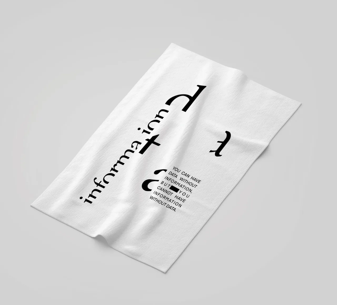 Statement Poster, Data Science, Poster Daten, Datenanalyse telo mare da LIMITED EDITION LETTERS