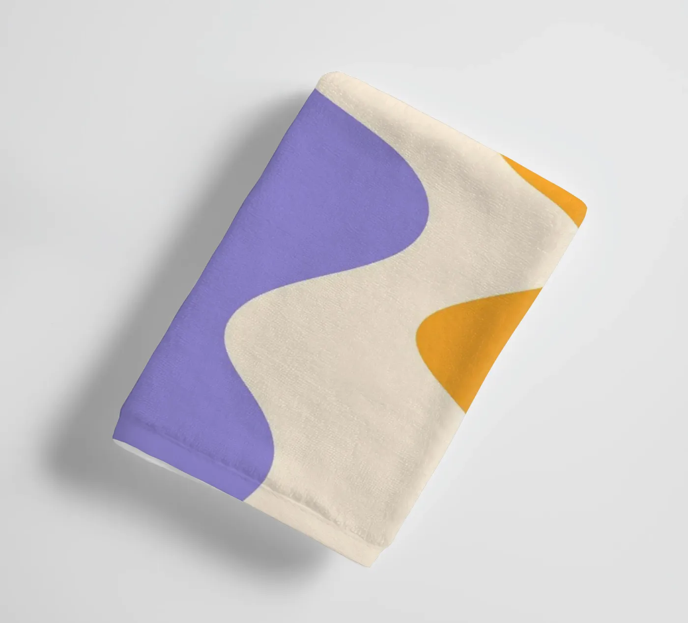 Squiggly lines towel by Wackapacka