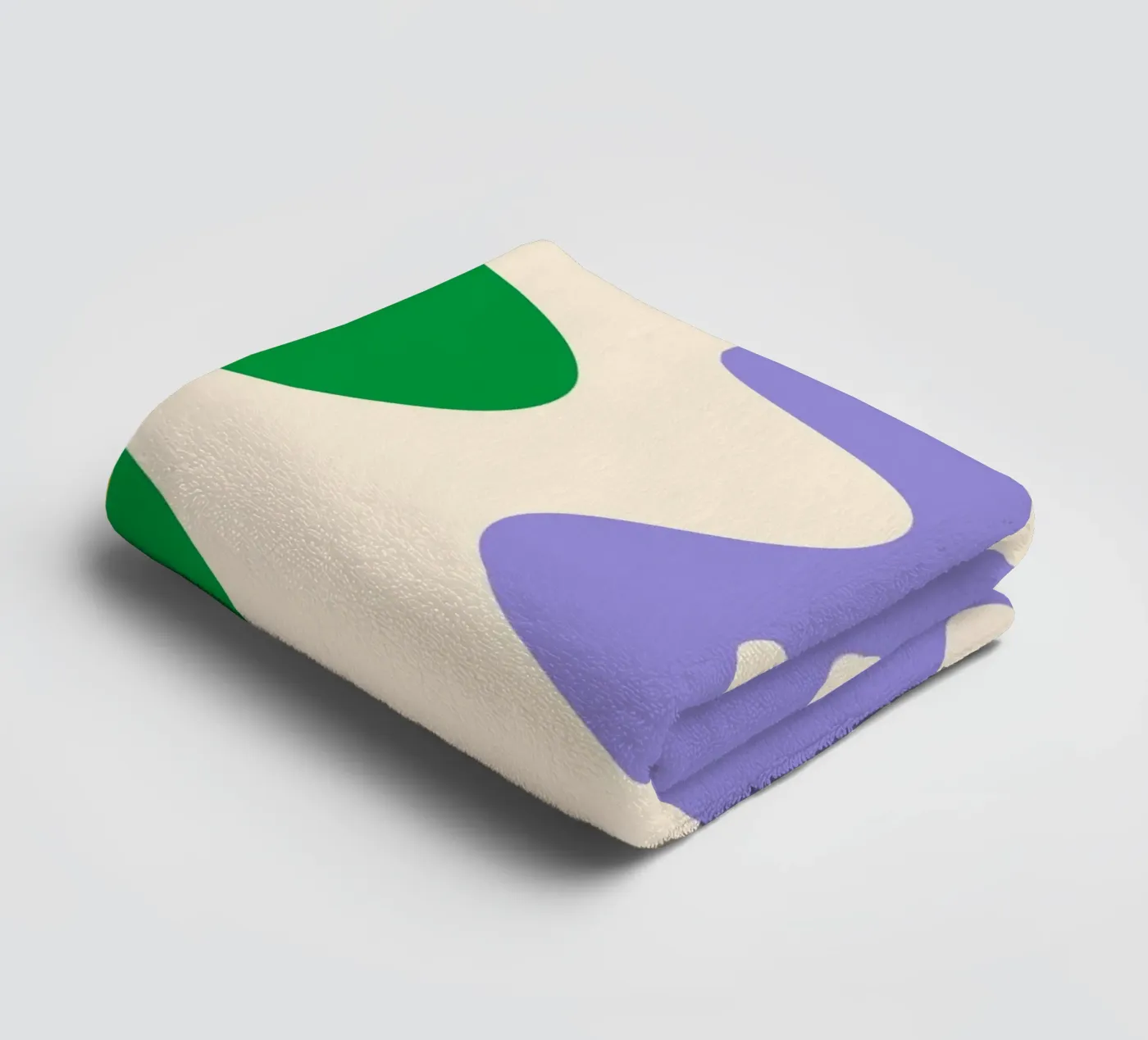 Squiggly lines towel by Wackapacka