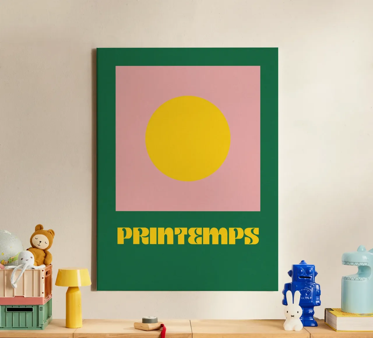 Springtime #4 canvas by Blue Sweet Blue