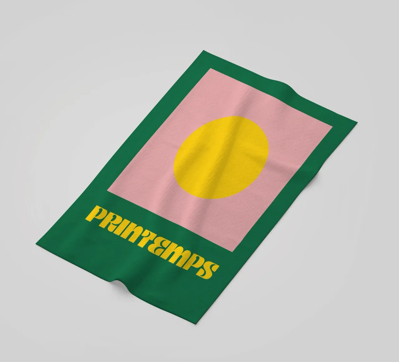 Lente #4 strandhanddoek van Blue Sweet Blue